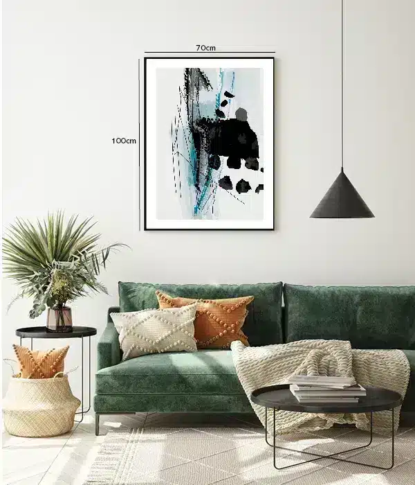 Aqua Veins Composition Plakat