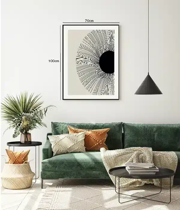 Radiant Vein Circle Plakat