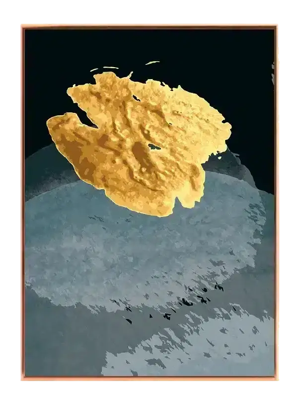 Golden Vein Orbit Plakat