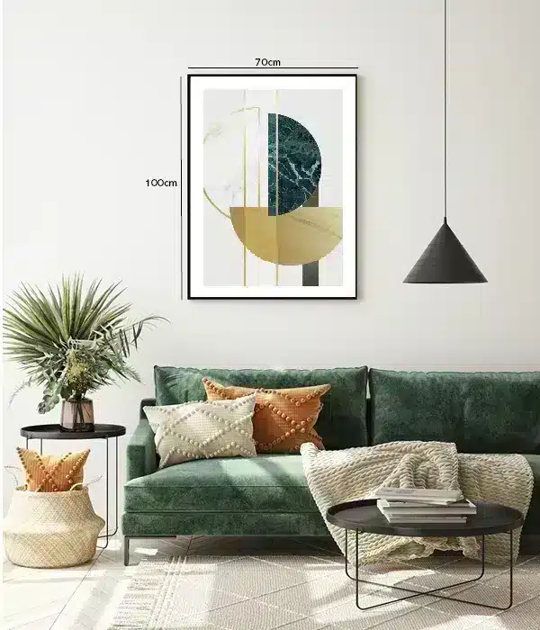 Marble Orbit Layers Plakat