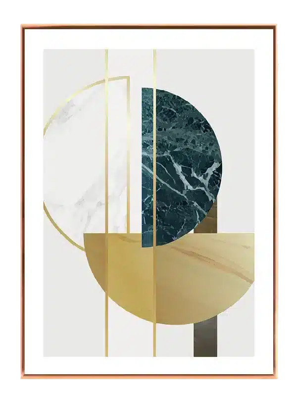 Marble Orbit Layers Plakat