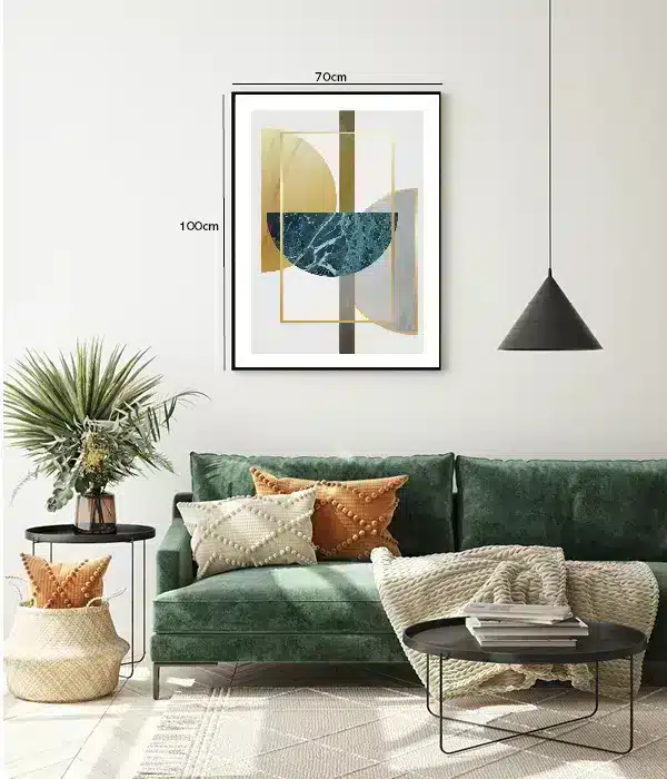 Marble Geometry Harmony Plakat