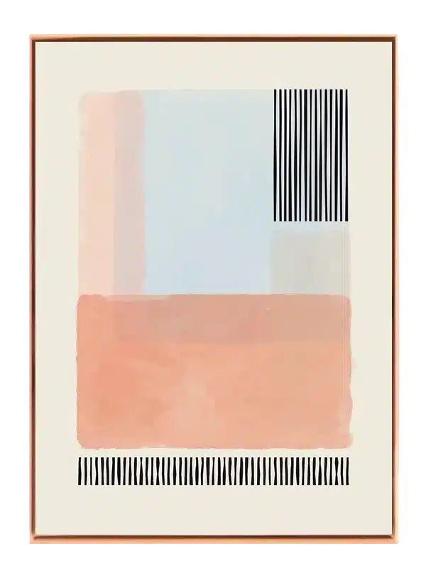 Blush Harmony Layers Plakat