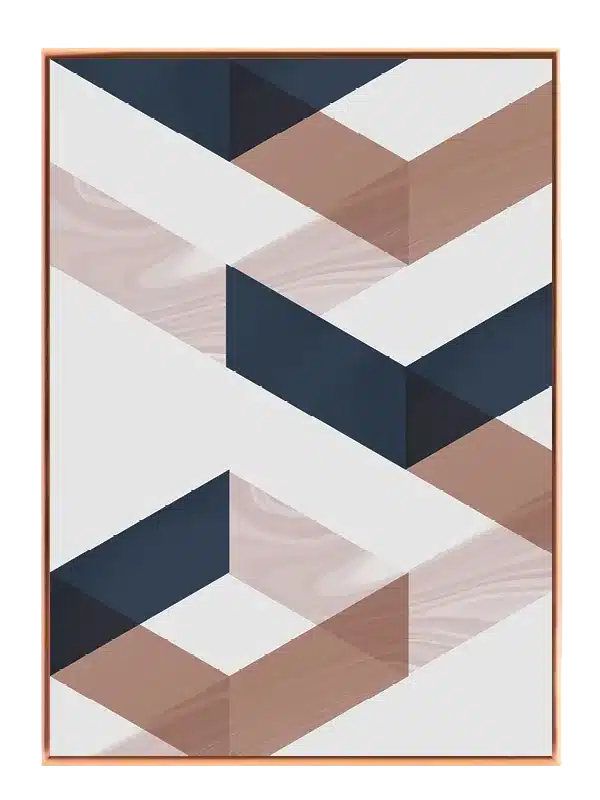 Layered Prism Path Plakat