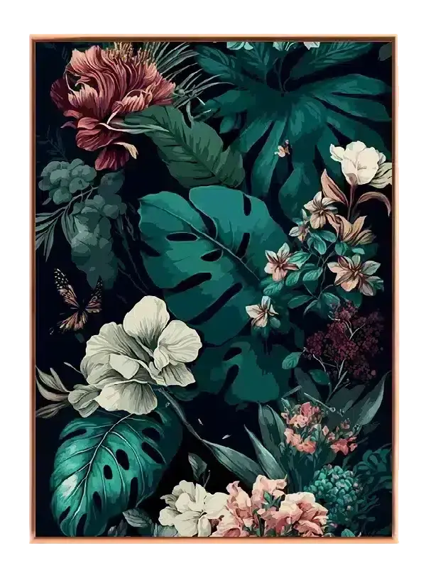 Tropical Bloom Canopy Plakat