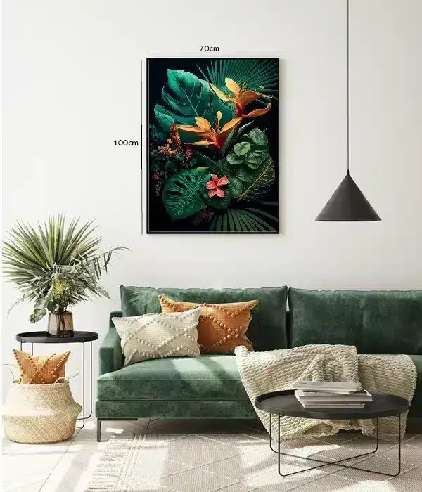 Tropical Bloom Layers Plakat