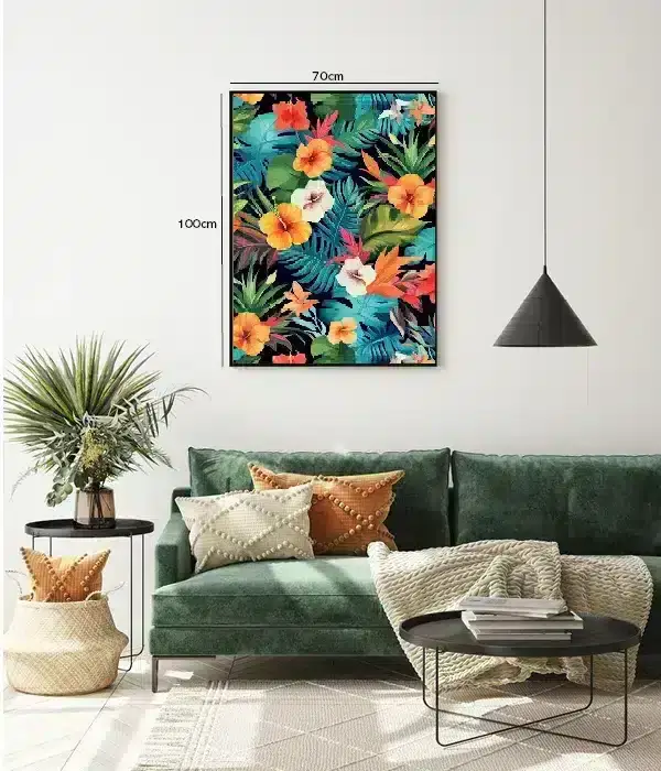 Tropical Hibiscus Bloom Plakat