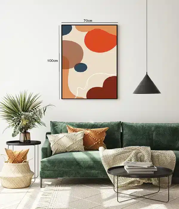 Earth Tone Layers Plakat