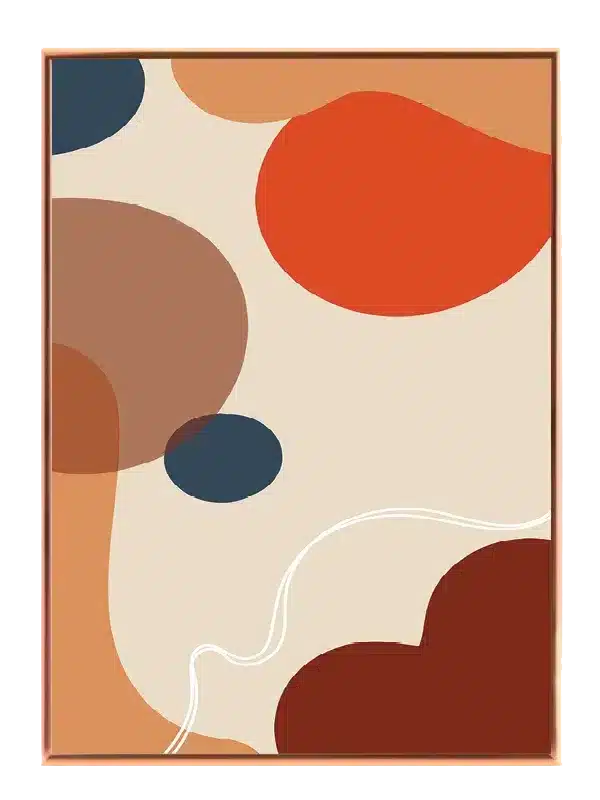 Earth Tone Layers Plakat