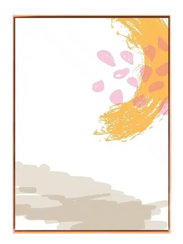 Petal Stroke Harmony Plakat