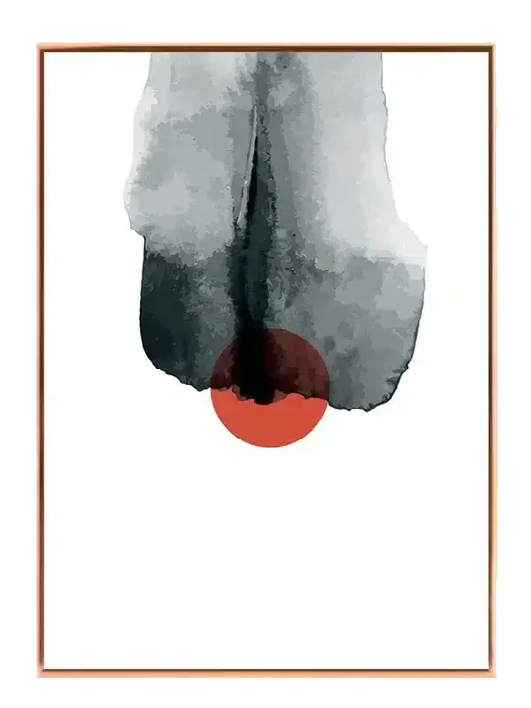 Ink Veil Eclipse Plakat