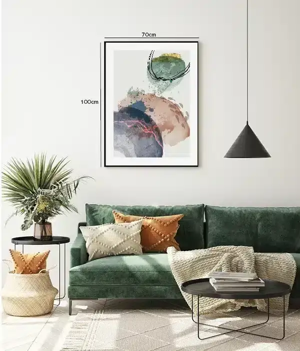 Vivid Orb Layers Plakat