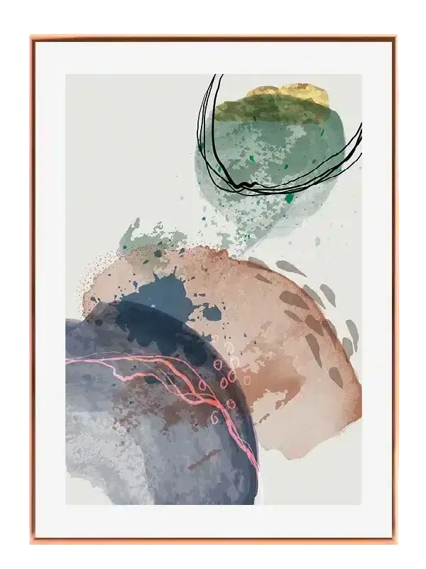 Vivid Orb Layers Plakat
