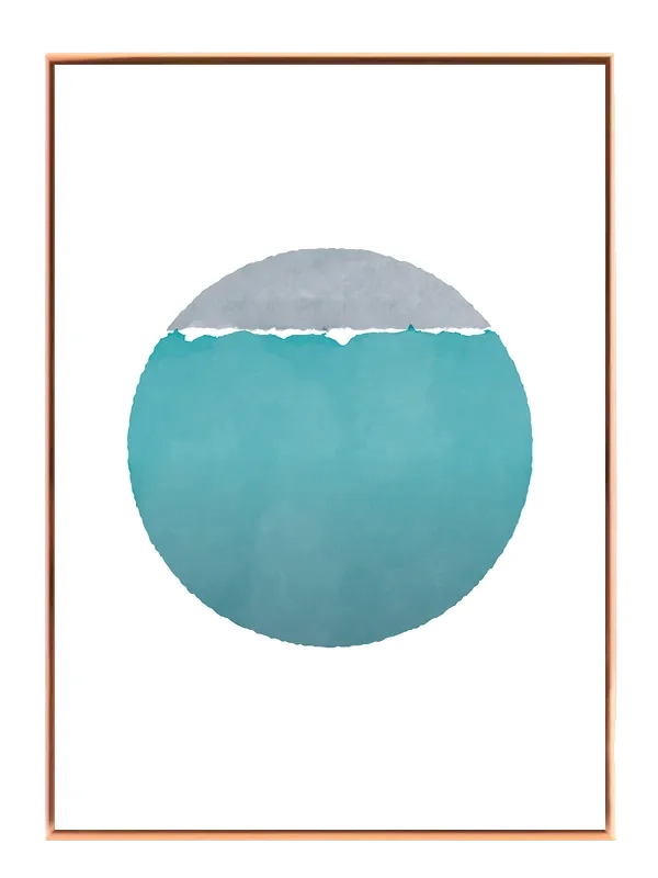 Torn Horizon Circle Plakat