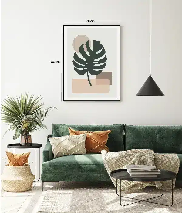 Monstera Shadow Layers Plakat