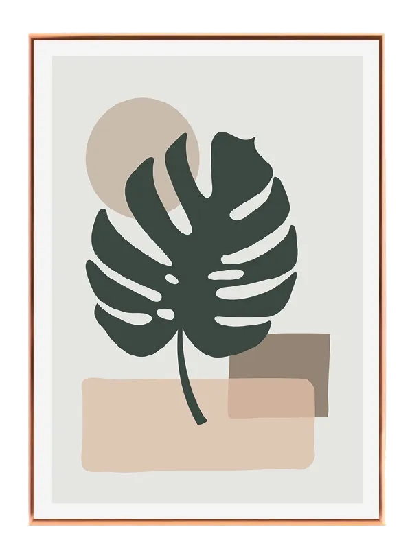 Monstera Shadow Layers Plakat