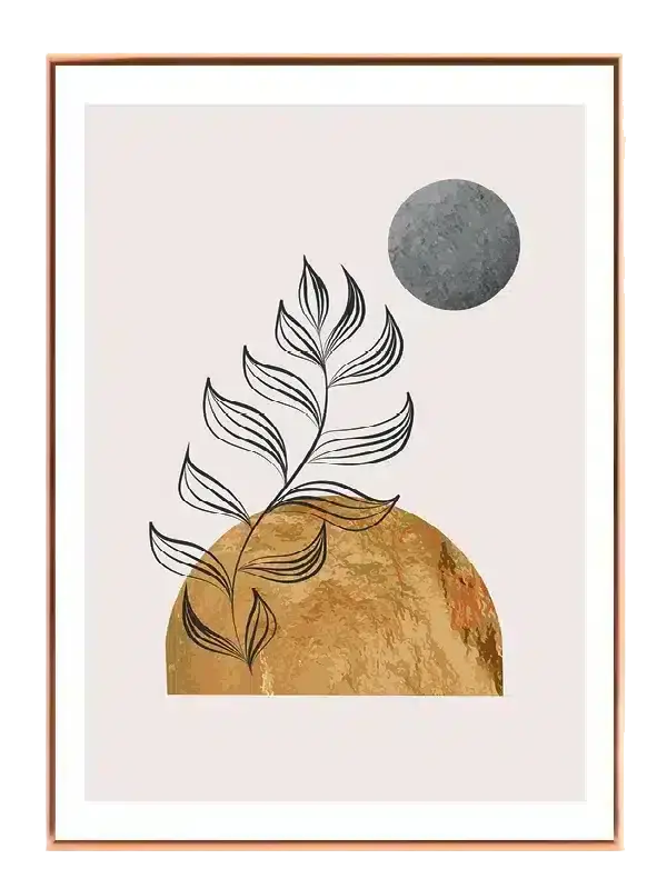 Veined Leaf Eclipse Plakat