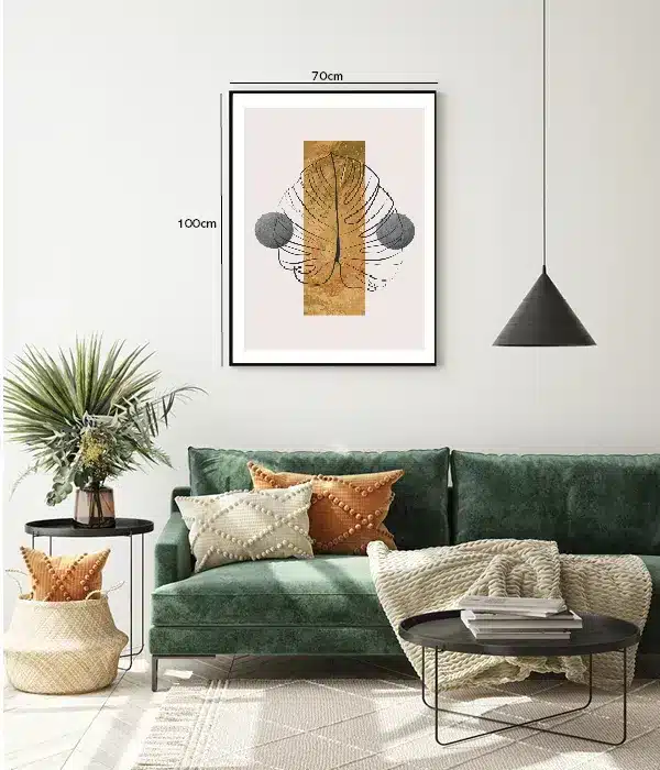 Monstera Vein Layers Plakat