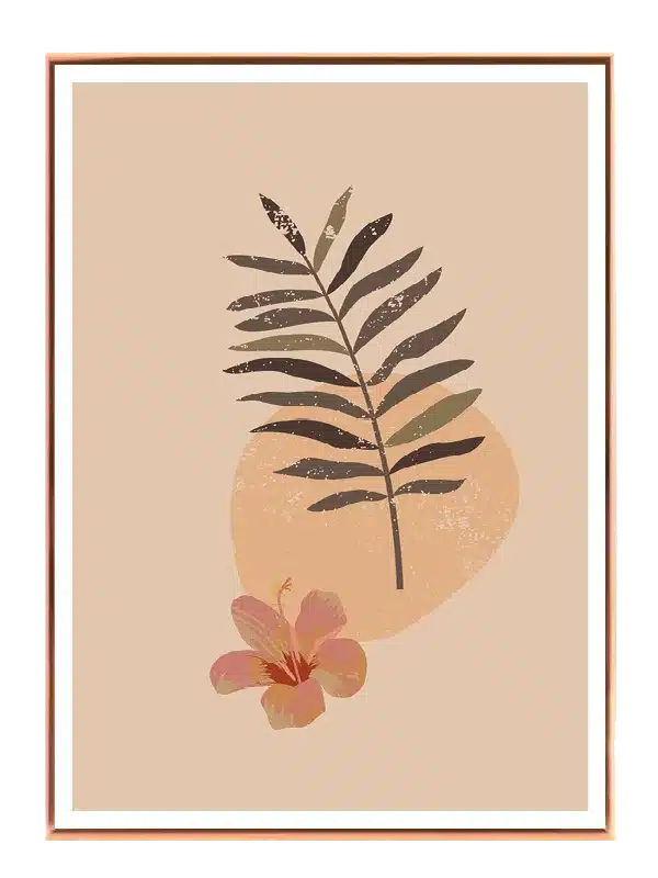 Tropical Bloom Composition Plakat