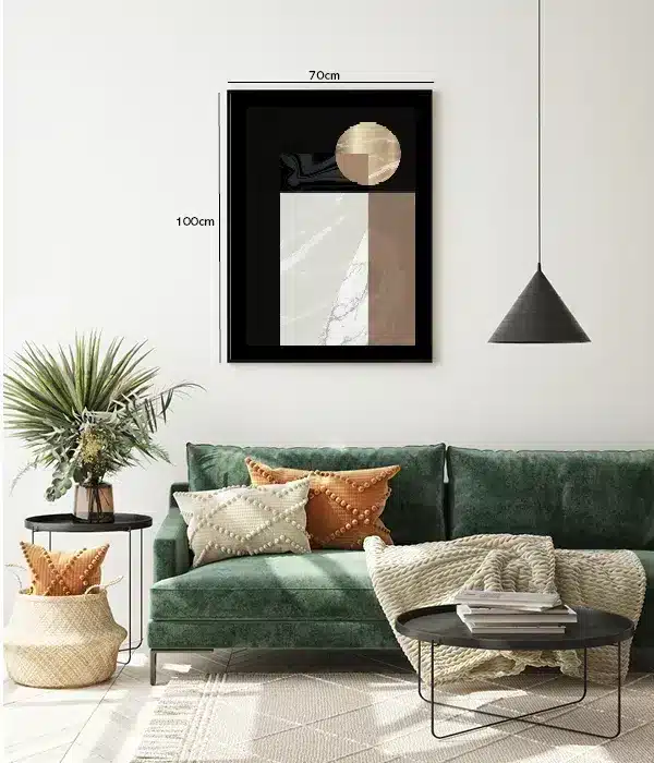 Marble Orbit Composition Plakat