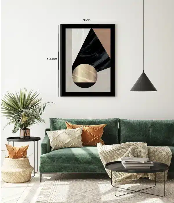 Marble Prism Sphere Plakat
