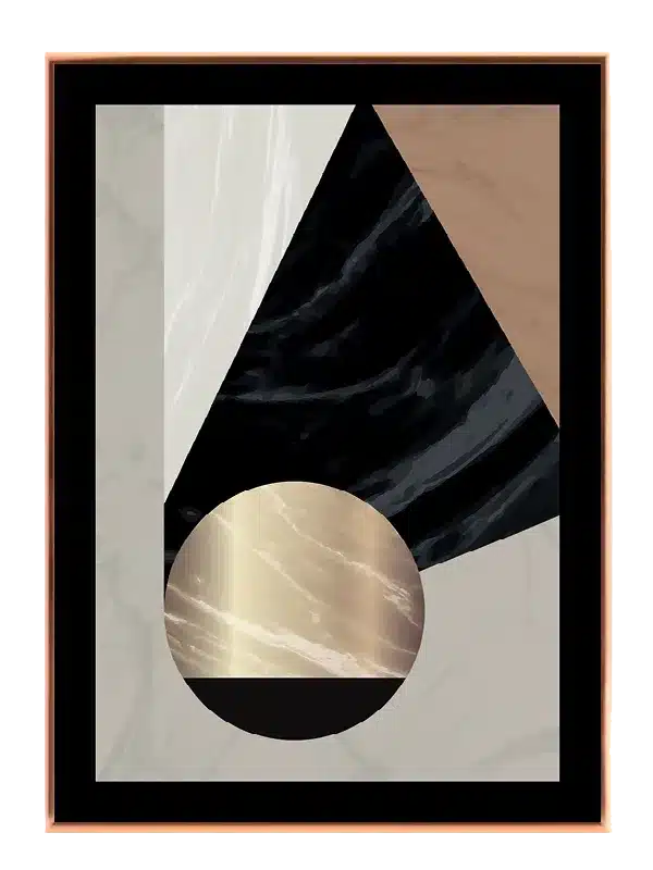 Marble Prism Sphere Plakat