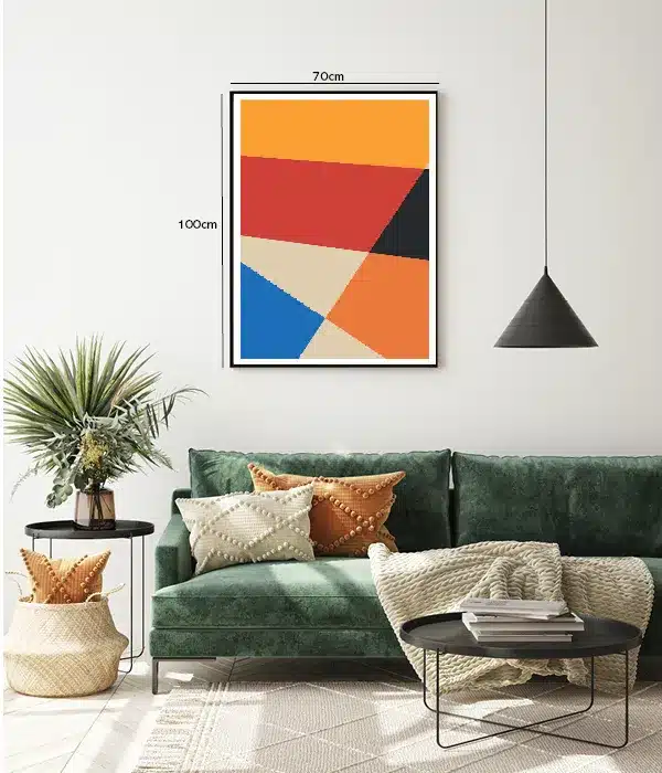 Intersecting Color Planes Plakat