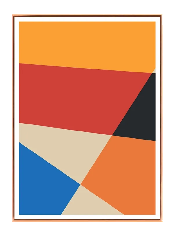 Intersecting Color Planes Plakat
