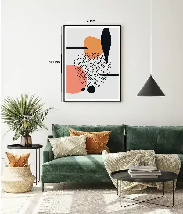 Polka Dot Harmony Plakat