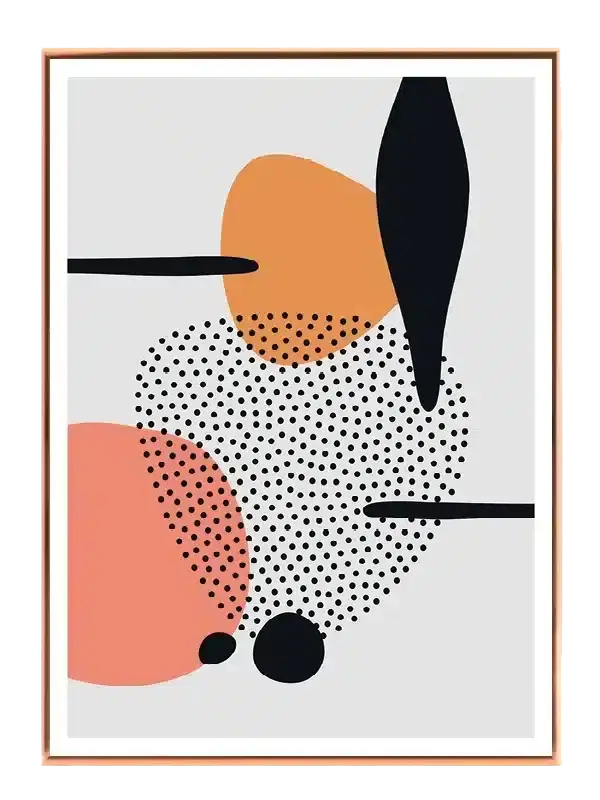 Polka Dot Harmony Plakat