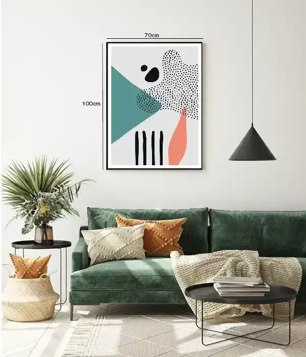 Dotted Contour Harmony Plakat