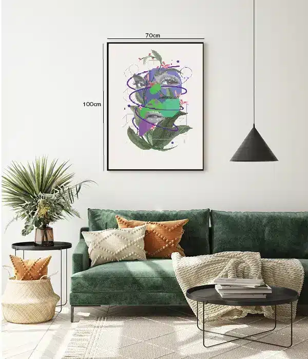 Floral Dream Contours Plakat