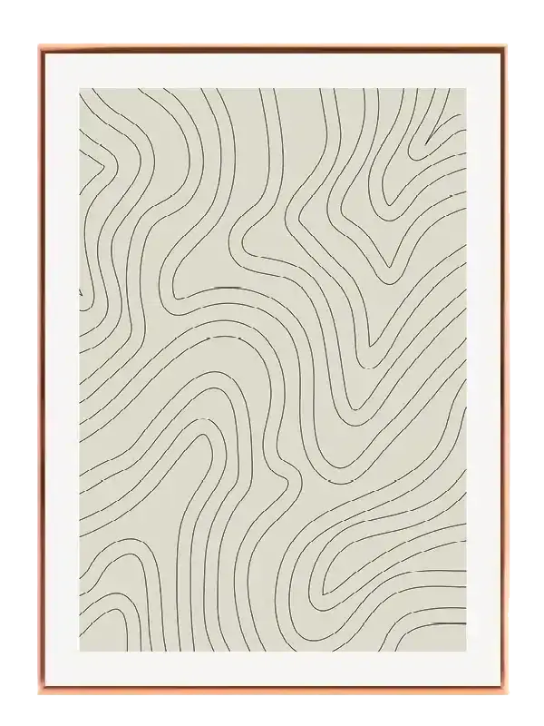Contour Flow Plakat