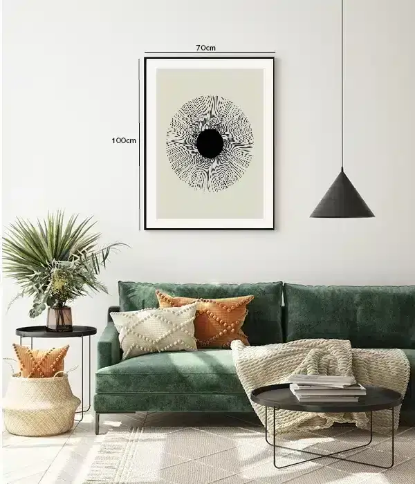 Radiant Vein Circle Plakat