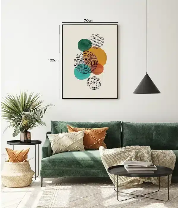 Color Veins Composition Plakat