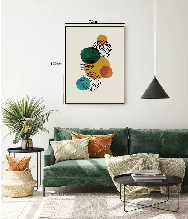 Orbital Color Layers Plakat