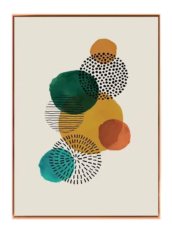 Orbital Color Layers Plakat