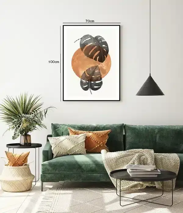 Monstera Orbit Plakat
