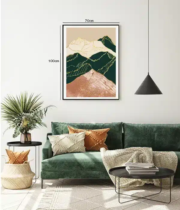Golden Ridge Layers Plakat