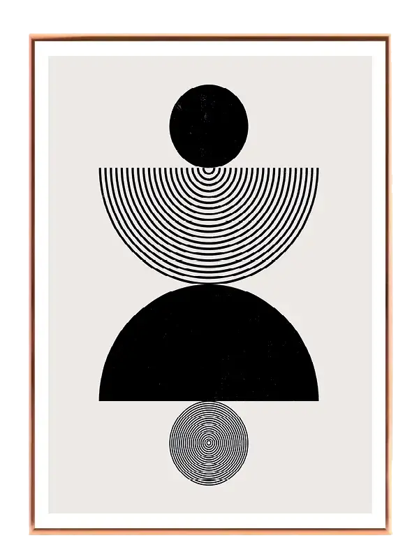 Concentric Balance Plakat