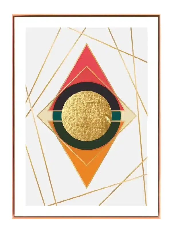 Golden Orbit Layers Plakat