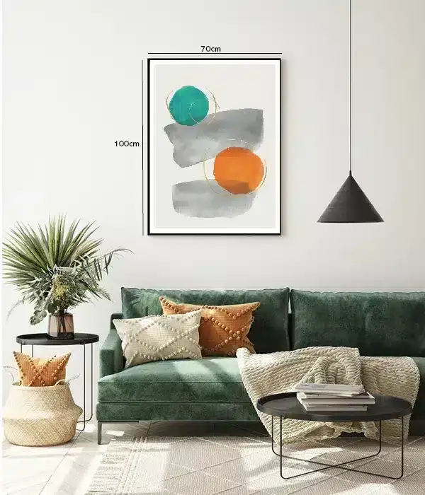 Orbiting Spheres Plakat