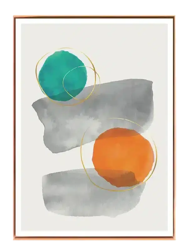 Orbiting Spheres Plakat