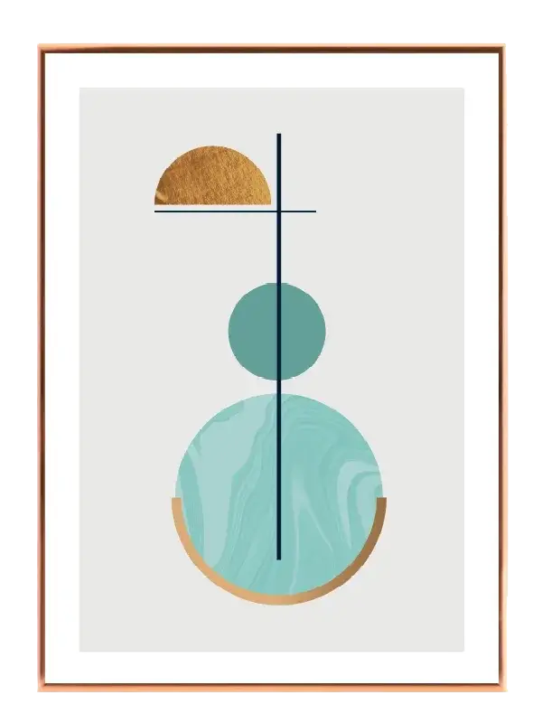 Marble Orb Harmony Plakat