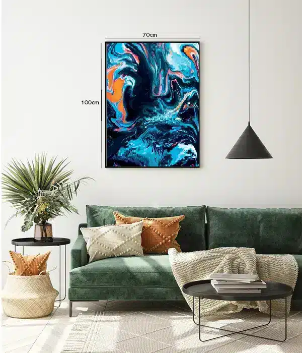 Electric Liquid Flow Plakat