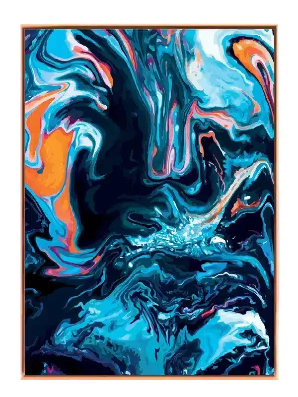 Electric Liquid Flow Plakat