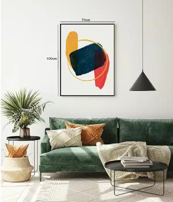 Colorful Abstract Shapes Plakat