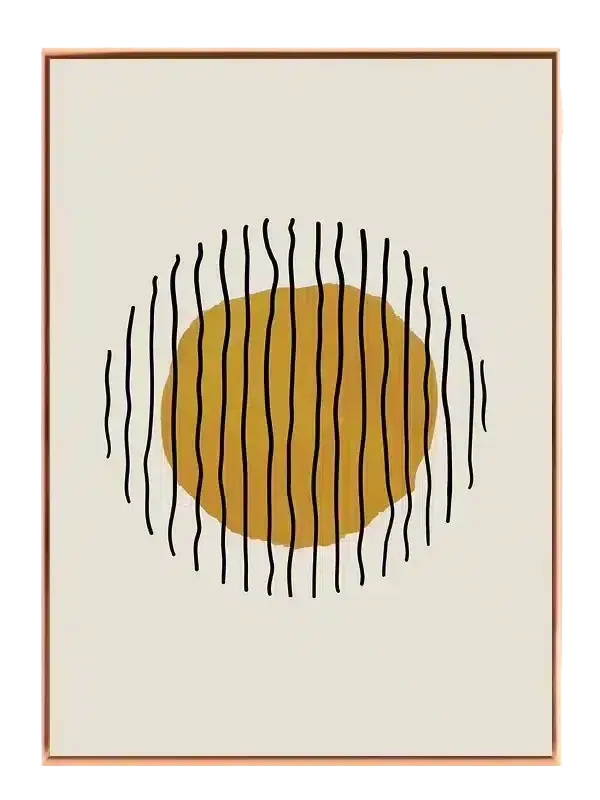 Amber Vein Layers Plakat