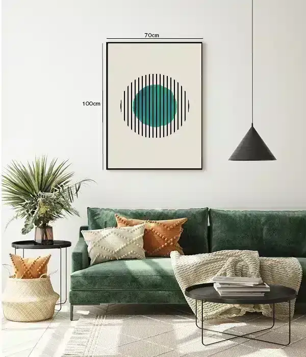 Veiled Orb Contours Plakat
