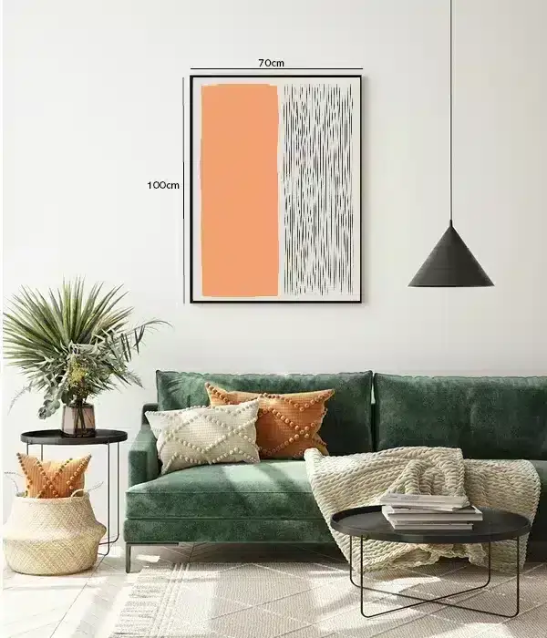Coral Vein Lines Plakat